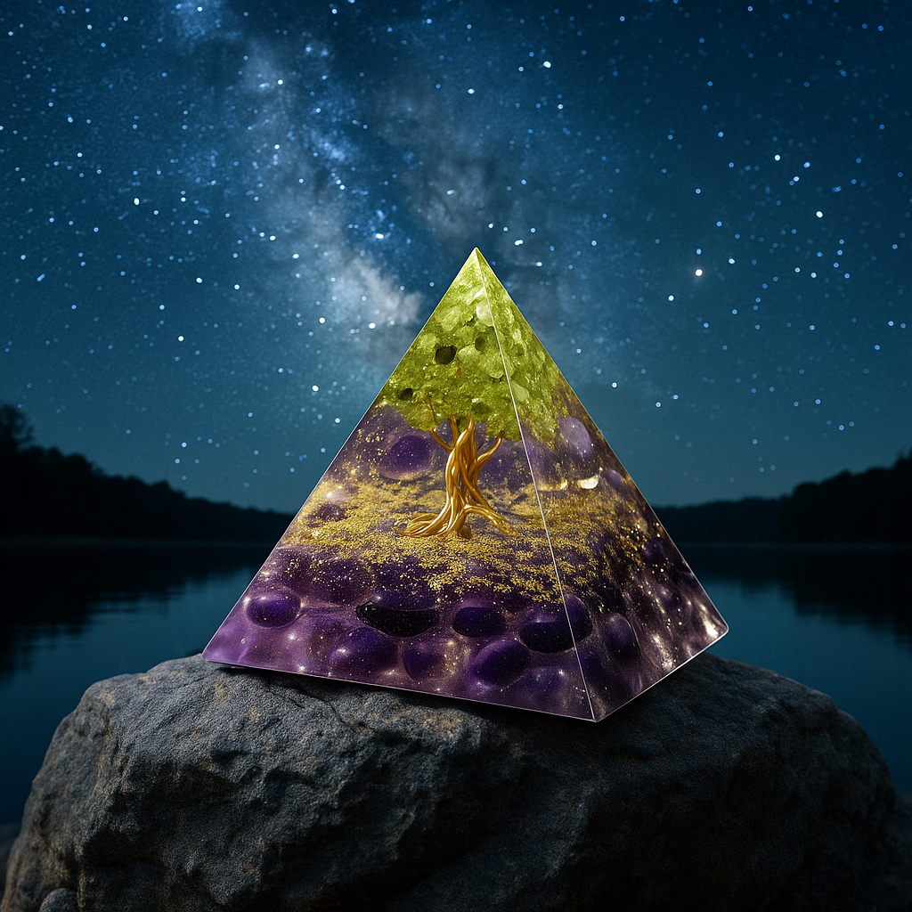 Crystal Energy Pyramid