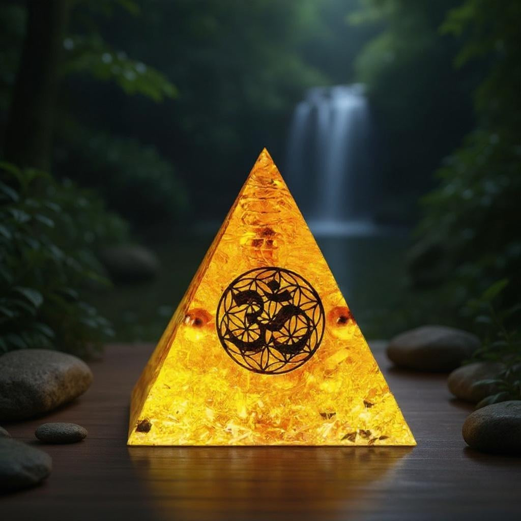 Crystal Energy Pyramid