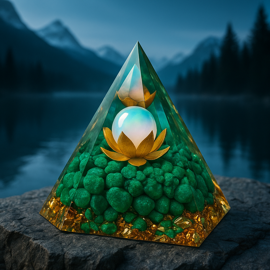 Crystal Energy Pyramid