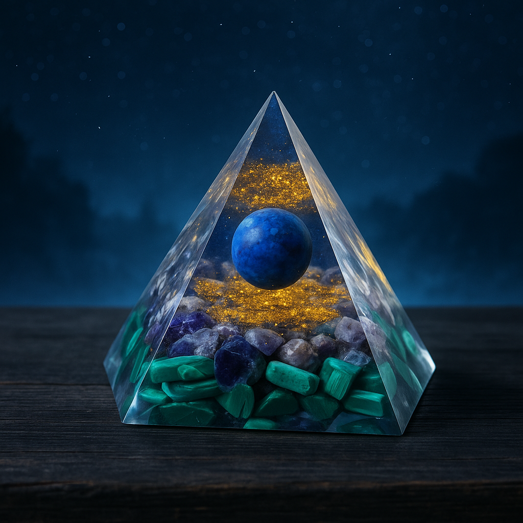 Crystal Energy Pyramid