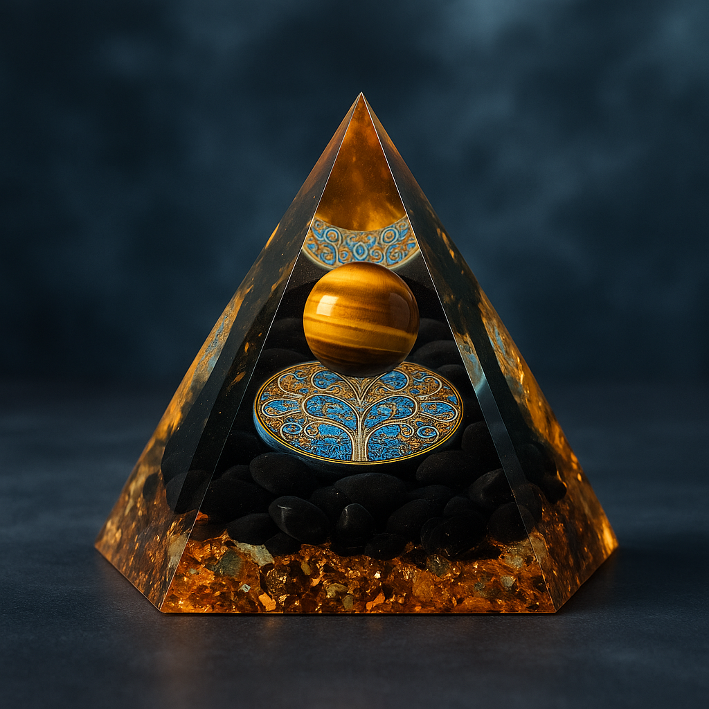 Crystal Energy Pyramid