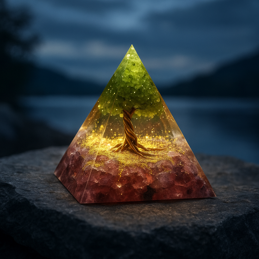 Crystal Energy Pyramid