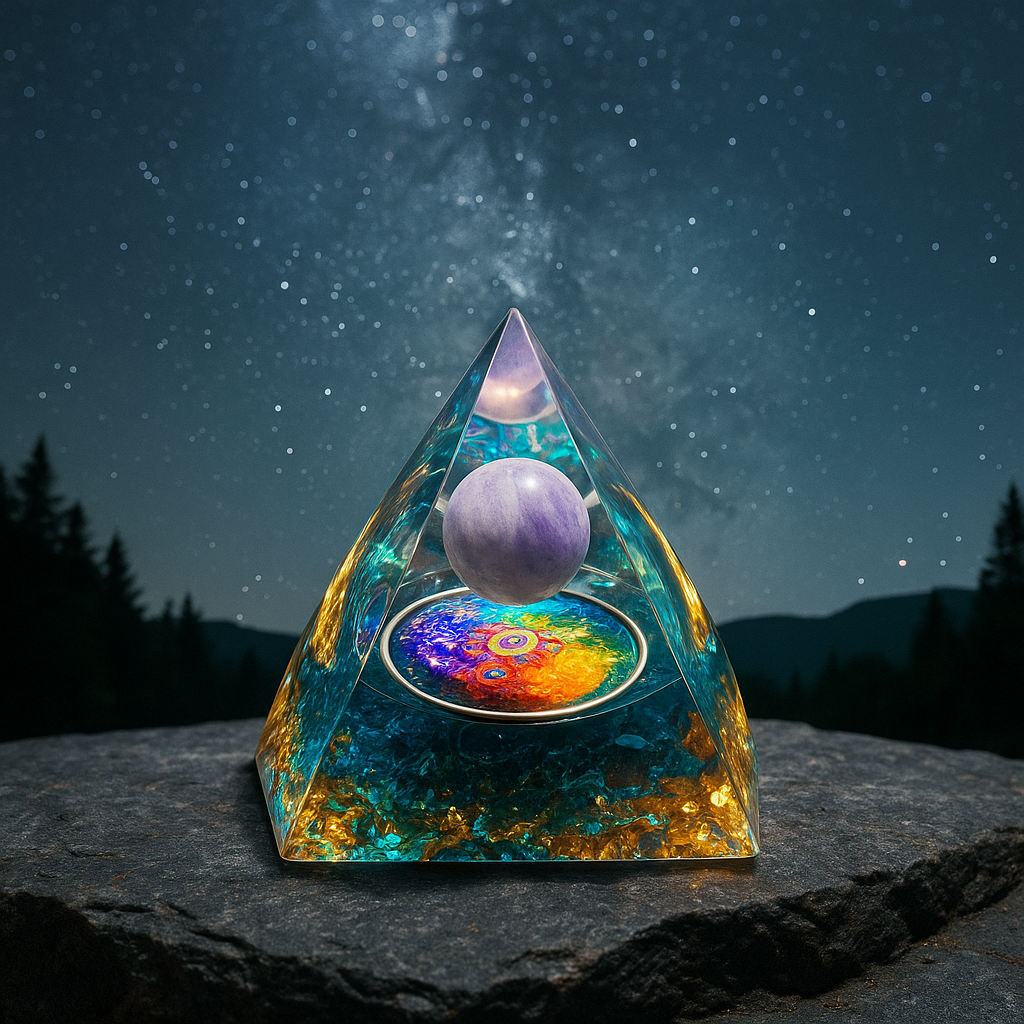 Crystal Energy Pyramid