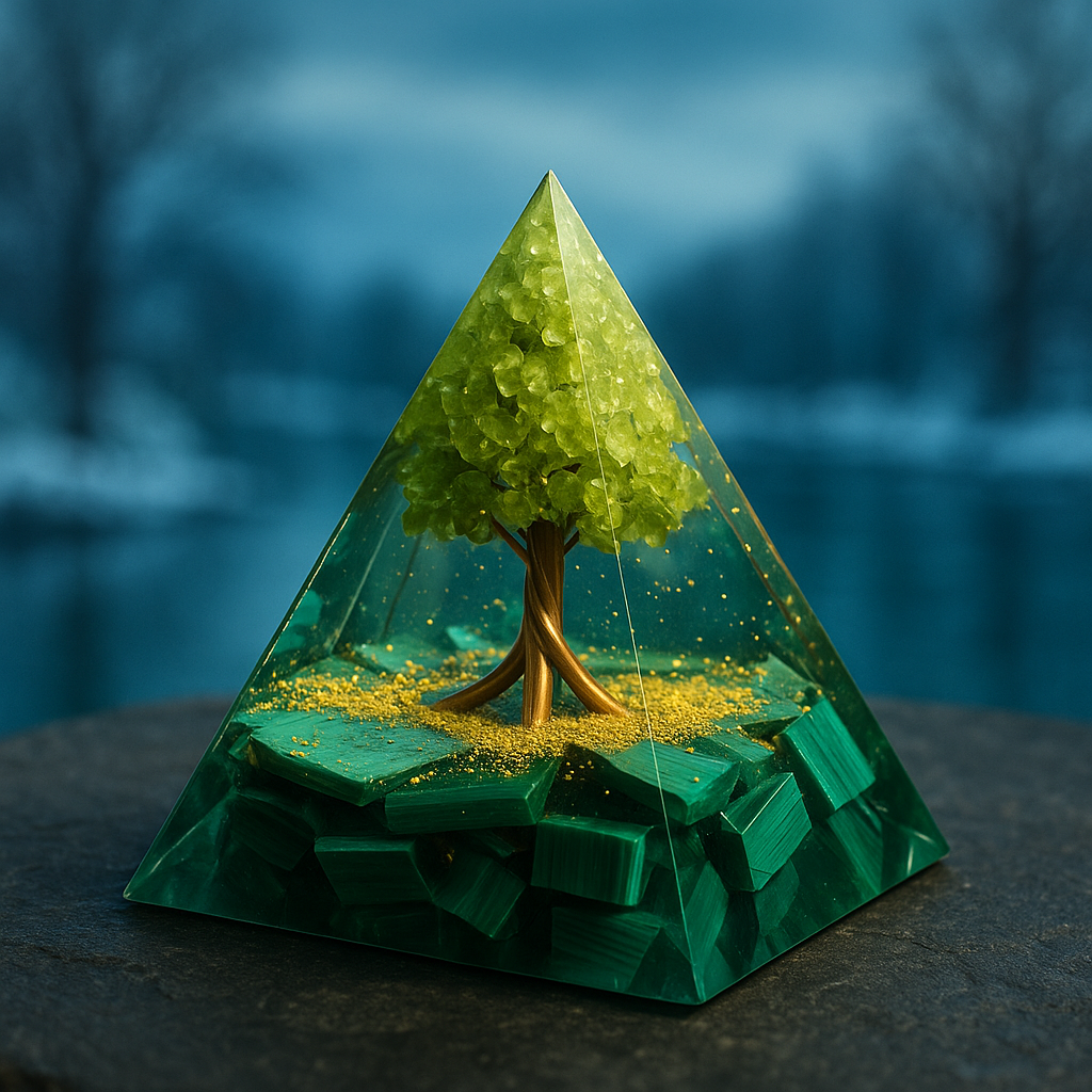 Crystal Energy Pyramid